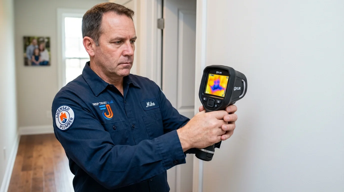 Thermal imaging leak detection by Johns Plumbing LLC in Soledad